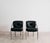 Modern Dining Armchairs in Steel and Leather from Mobil Girgi, 1970s, Set of 4 For Sale - Image 6 of 18