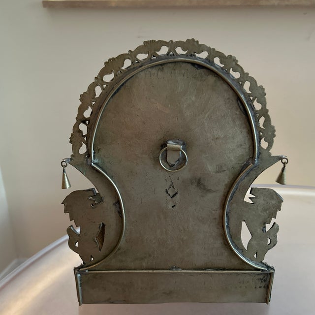Early 20th Century Vintage North African Hanukkah Lamp For Sale - Image 5 of 6