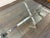 Postmodern Chrome X-Base Dining Table With Tempered Glass Top For Sale - Image 3 of 12