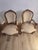 French Louis XV Style Giltwood Chairs, 1800s, Set of 2 For Sale - Image 4 of 9