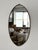 Italian Mid-Century Wall Mirror with Brass Frame and Glass, 1970s For Sale - Image 4 of 18