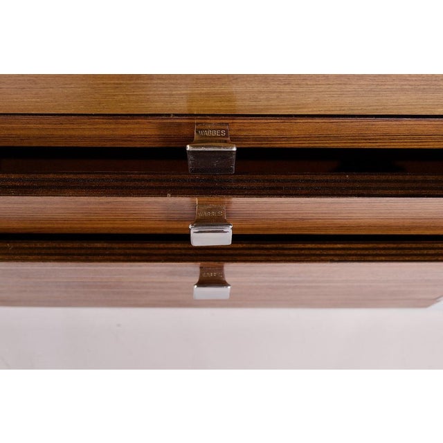 Mutenye Wood Drawer Unit by Jules Wabbes, 1960s For Sale - Image 4 of 8