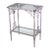 Antique French Cast Iron Two-Tier Garden Table, Etagere With Glass Tops. Circa 1880 For Sale