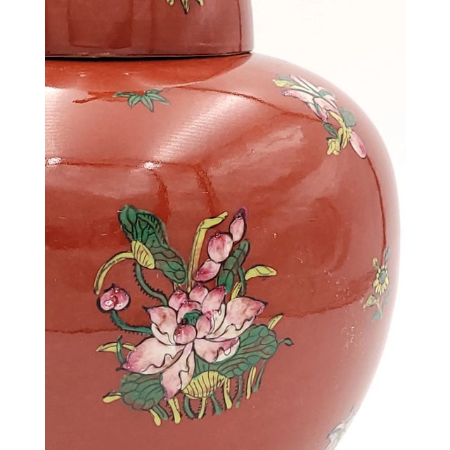 Chinese Glazed and Enameled Ginger Jar, Circa 1900 For Sale In San Francisco - Image 6 of 6