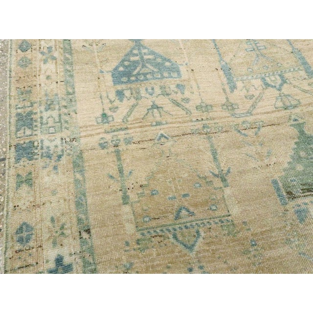 Tribal Galerie Shabab Collection Mid-20th Century Persian Afshar Throw Rug For Sale - Image 3 of 6