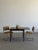 W35.75(no leaves) W59.75(with leaves) D35.75 H29 LeafW12 KneeC24.25 Vintage fully restored danish dining table with two...