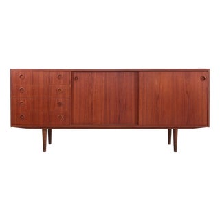 Vintage Danish Sideboard in Teak, 1960s For Sale