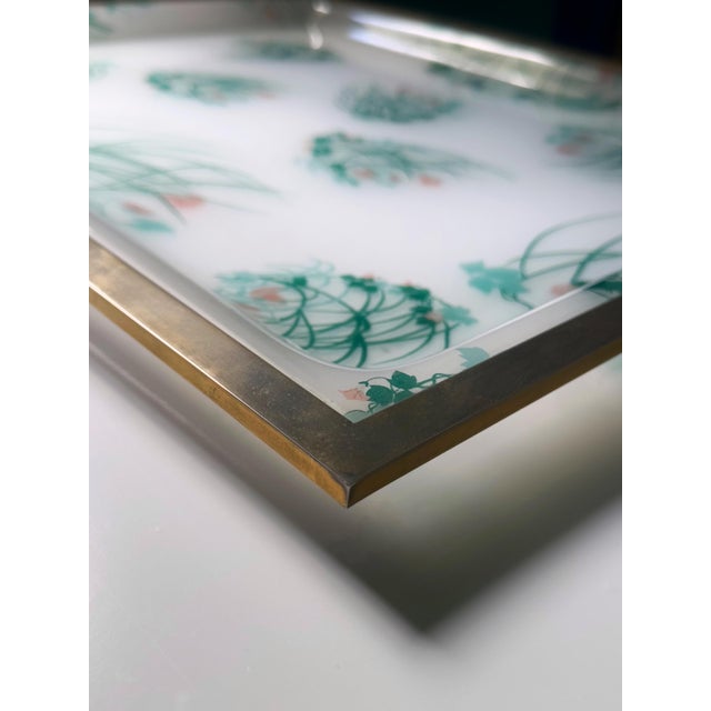 1980s Italian Tray by Cavinato Ulderico & Co., Milan, 1980s For Sale - Image 5 of 7