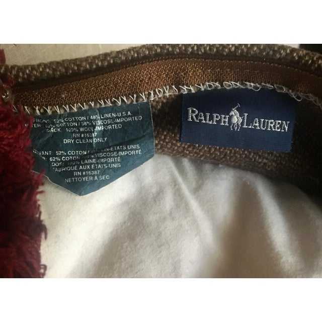 Vintage Ralph Lauren "Guinevere Aragon Floral Leopard" Pillows a Pair