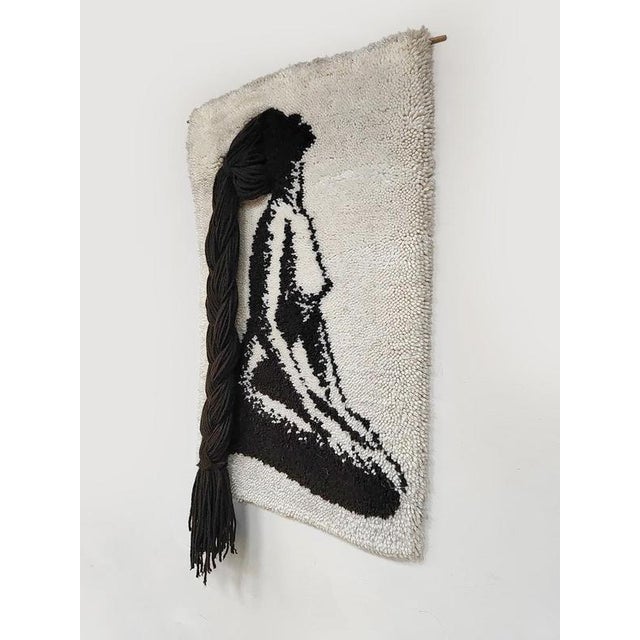 Vintage Smyrna Wall Art Tapestry, 1970 For Sale - Image 3 of 6
