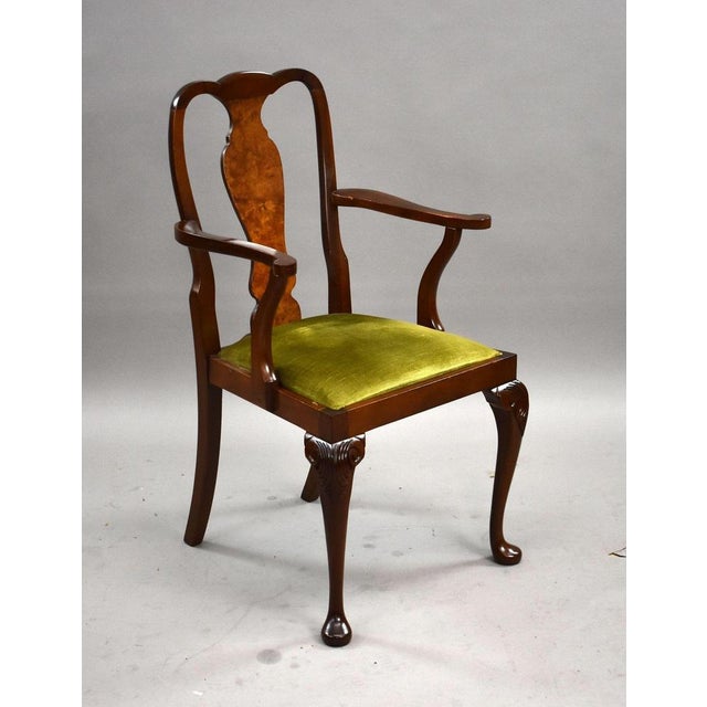 Mid-Century Modern Walnut Dining Suite, 1950, Set of 7 For Sale - Image 18 of 18