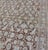 Brown Background Antique Persian Mahal With All-Over Floral Design in Orange 5 X 15 For Sale - Image 9 of 14