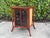 A beautifully crafted Palecek accent cabinet featuring a natural bamboo frame, hand-painted front door panels with Asian-...