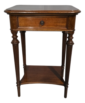 Victorian Mahogany Side Table, 1880