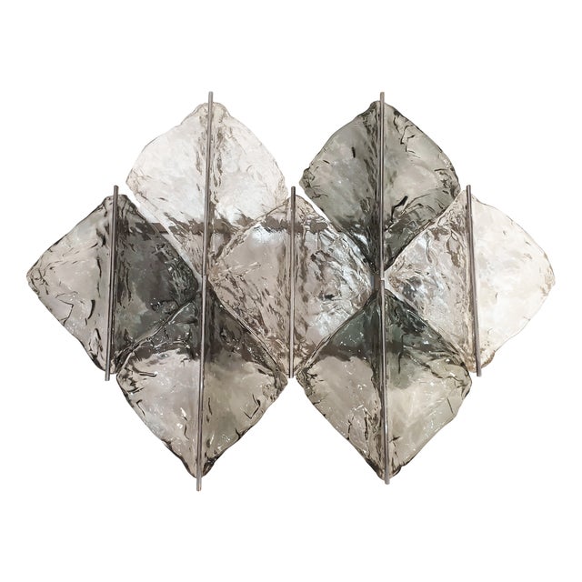 Large Italian Wall Sconce from Zero Quattro, 1970s For Sale