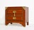 Campaign 1970s Campaign Chinoiserie Nightstand by Huntley for Thomasville, Double-Ring Hardware For Sale - Image 3 of 9