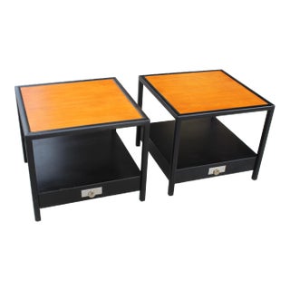 Pair of Baker Mid-Century End Tables - a Pair For Sale