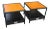 Pair of Baker Mid-Century End Tables - a Pair For Sale