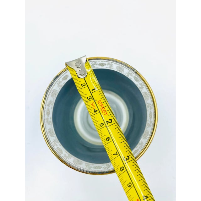 Mid 20th Century Jeannette "Hellenic" Jasperware-Style Cocktail Set- 7 Pieces For Sale - Image 12 of 13