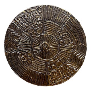 Adrian Pearsall Brutalist Hanging Disc Bar for Craft Associates For Sale