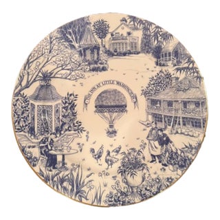1990s The Inn at Little Washington Custom Charger Plate For Sale