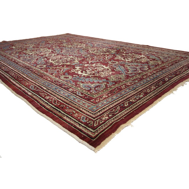 74672 Antique Indian Agra Rug, 05'11 x 08'07. The Imperial Mughal Garden: Late 19th Century Agra Masterpiece of Regal...