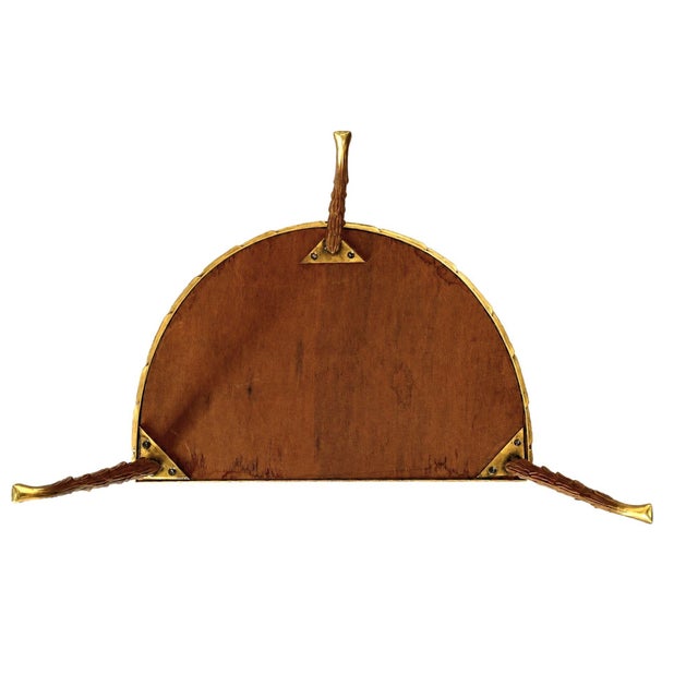 Mid-Century Baguès Bronze Doré Palmier Tripartite Coffee Table, Circa 1950 For Sale - Image 16 of 16