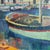 French School Artist, Young Woman at the Port of Sanary, Oil Painting on Canvas, Framed For Sale - Image 10 of 18