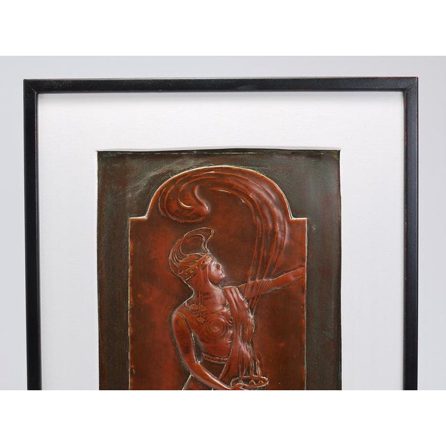 Vienna Secession Art Nouveau Relief Panels by Georg Klimt, Vienna, 1900s, Set of 2 For Sale - Image 11 of 18