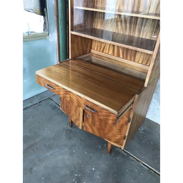 Wood Mid-Century Hungarian Cabinet, 1960s For Sale - Image 7 of 9