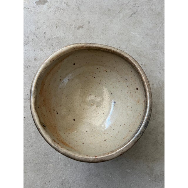 Set of 2 Wood-Fired Shino Studio Pottery Bowls For Sale - Image 10 of 18
