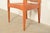 Stickley Style Arts & Crafts Teak and Cane Armchairs, Pair For Sale - Image 9 of 13
