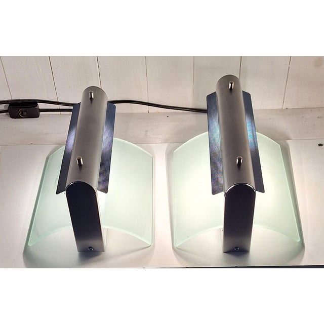 Vintage Wall Lamps from Hustadt-Leuchten, 1999, Set of 2 For Sale - Image 6 of 14