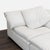 Textile Restoration Hardware Cloud 3-Seat Modern White Sofa For Sale - Image 7 of 9