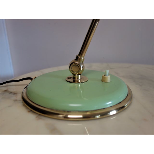 Mid-Century Diabolo Table Lamp, 1950s, in Very Good conditions. Designed 1950 to 1959 Up to 250V (Europe/UK Standard).The...