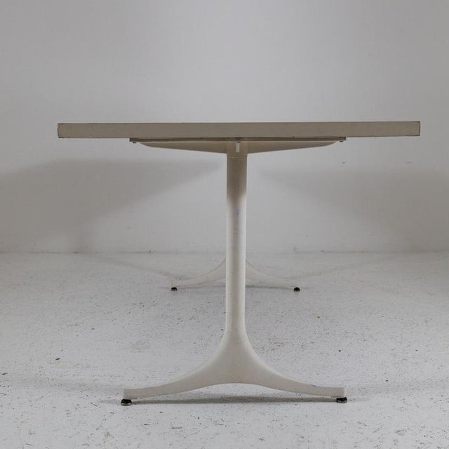 White Rectangular Table by George Nelson for Herman Miller, 1970s For Sale - Image 8 of 9