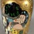 Vintage Viennese Gold Glazed Ceramic Vase For Sale - Image 5 of 11