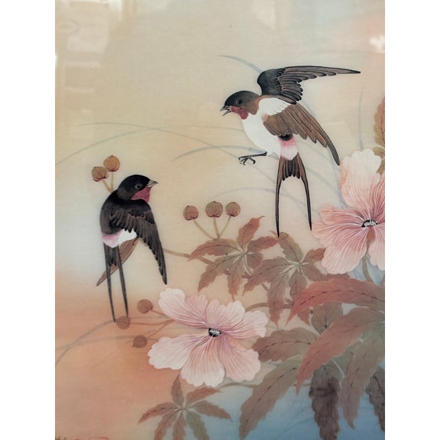 Asian Johnny Lung Watercolor Painting, Framed For Sale - Image 3 of 11