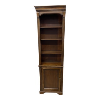 Hooker Furniture Brookhaven Left Side Wall Unit Bookcase For Sale
