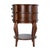2020s Ethel 25 in. W Oval Wood 2 Drawer Accent Table with Open Shelf, Cherry For Sale - Image 5 of 9
