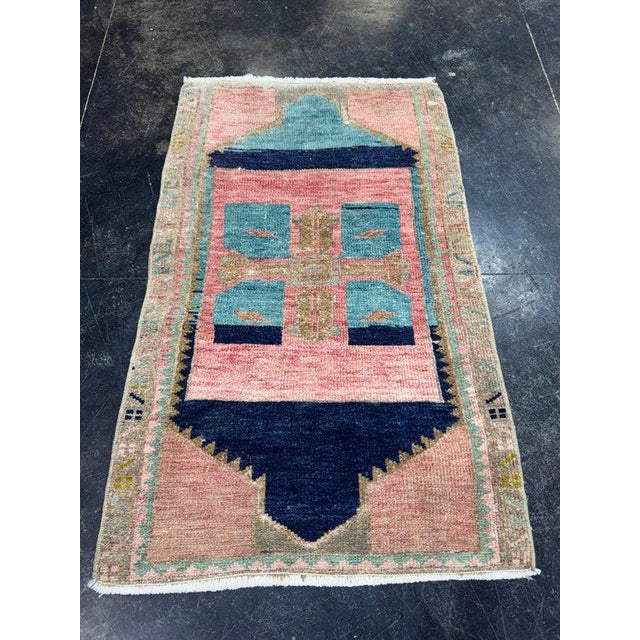 Turkish Yastik Rug 1'9" x 2'10" For Sale - Image 4 of 5