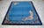 1980s Handmade Rug Blue Turkish Rug - 6'6" X 9'1" For Sale - Image 16 of 18