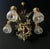 Antique Art Nouveau Chandelier in Brass and Bronze, 1890s For Sale - Image 9 of 13