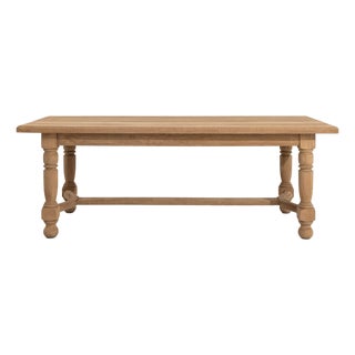 Provençal-Style Oak Dining Table, French Rustic Design, France, Circa 1970 For Sale