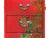 Oriental Bright Red Golden Flower Bird Graphic Drawers Chest For Sale - Image 9 of 13