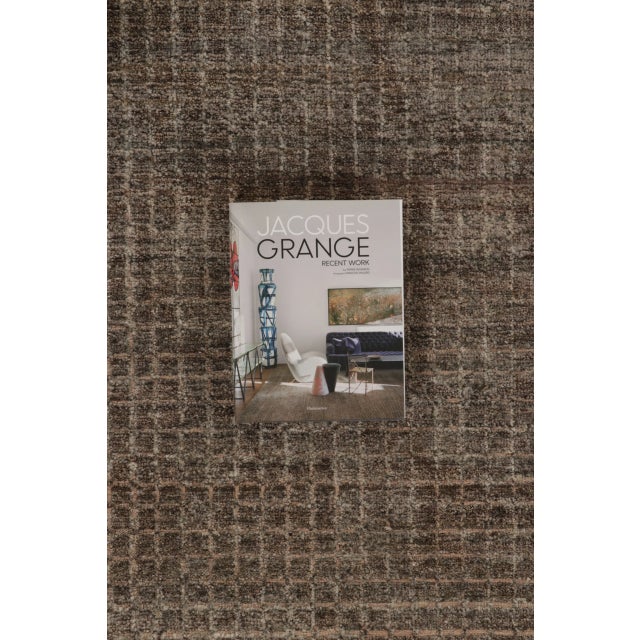 Contemporary Textural Rug in Brown Hues, by Rug & Kilim, India For Sale - Image 10 of 10