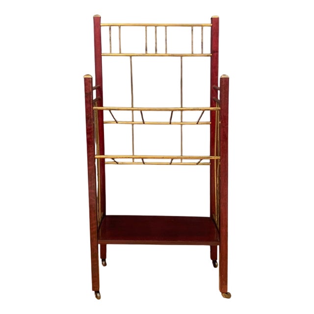 Viennese Bookshelf in the style of Koloman Moser, Austria, 1900s For Sale