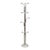 Vintage Space Age Standing Coat Rack in Chrome and Marble For Sale - Image 5 of 18