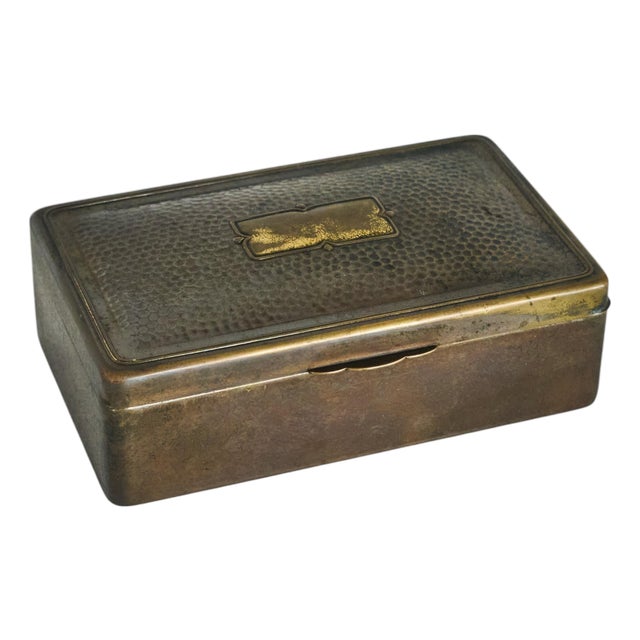 Dutch Art Deco Style Box in Copper, 1920s For Sale
