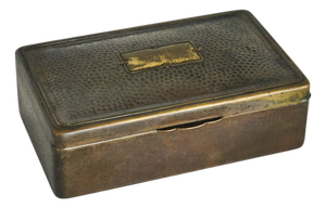 Dutch Art Deco Style Box in Copper, 1920s